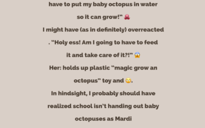 Mardi Gras & An Octopus